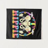 Hippie Angesagte Ersetzung Gemeinsame Operation Fu Wandteppich (Vorderseite (Horizontal))