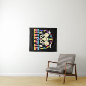 Hippie Angesagte Ersetzung Gemeinsame Operation Fu Wandteppich (Beispiel (Horizontal))