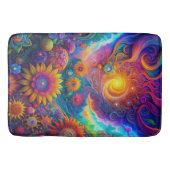 Hippie Art Bath Mat Badematte (Vorderseite)