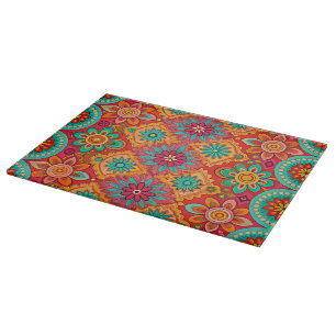 Hippie Art Cutting Board Schneidebrett
