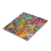 Hippie Art Keramik Tile Fliese (Seite)