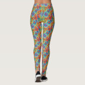 Hippie Art Leggings (Rückseite)