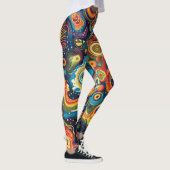 Hippie Art Leggings (Rechts)
