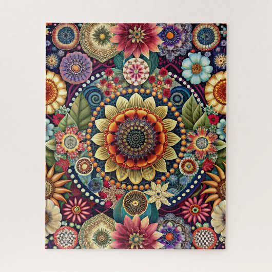 Hippie Art Puzzle (Vertikal)