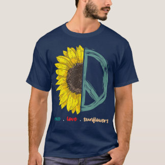 Hippie Artist Geschenk Hübsche Blume Ästhetik T-Shirt