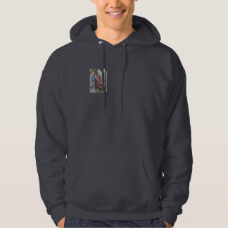 Hippie-Aussenseiter-Bauernhof-Kunst-Kapuzenpulli Hoodie