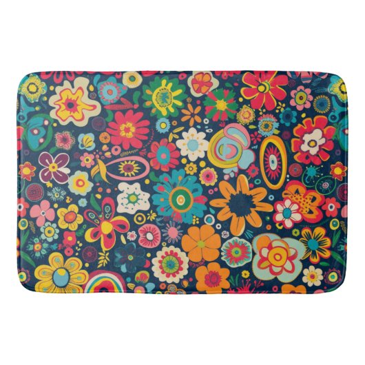 Hippie-Badematte Badematte (Vorderseite)