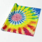 Hippie Batik Geschenkpapier (Ungerollt)