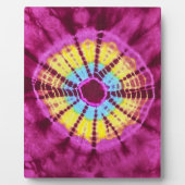 Hippie-Batik-Kreis Fotoplatte (Vorderseite)