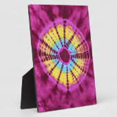 Hippie-Batik-Kreis Fotoplatte (Seite)