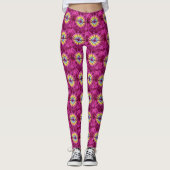 Hippie-Batik-Kreis Leggings (Vorderseite)