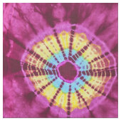 Hippie-Batik-Kreis Stoff (Nahaufnahme)