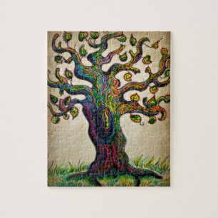 Hippie-Baum Puzzle