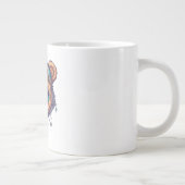 Hippie Bear I Jumbo-Tasse (Rechts)