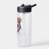 Hippie Bear I Trinkflasche (Links)