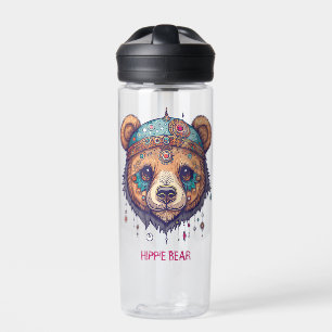 Hippie Bear I Trinkflasche