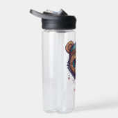 Hippie Bear I Trinkflasche (Rechts)