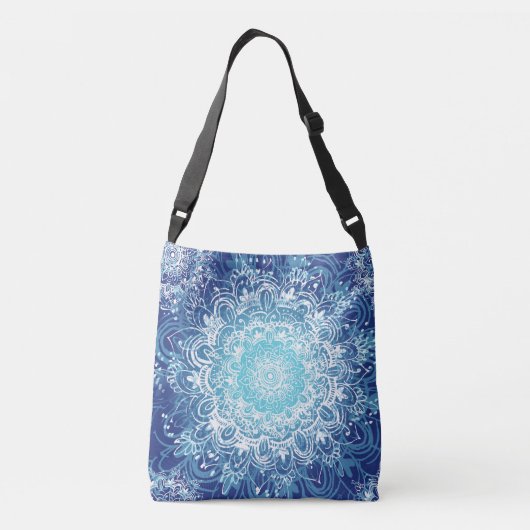 Hippie Blue Tasche (Rückseite)