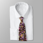 Hippie Blume Blooms Neck Tie Krawatte (Gebunden)