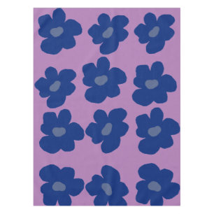 Hippie Blume Blue Tischdecke