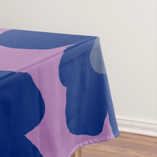 Hippie Blume Blue Tischdecke (Beispiel)