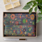 Hippie-Blume-Decoupage Seidenpapier (Geschenk)