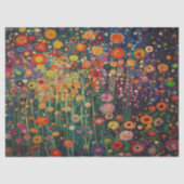 Hippie-Blume-Decoupage Seidenpapier (Vorderseite)