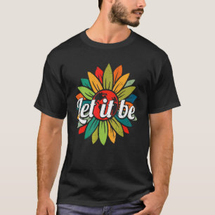 Hippie Blume Farbenfrohe Retro 2 T-Shirt