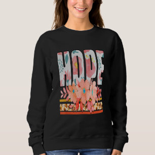 Hippie Blume Frieden Liebe Glück Soul 1 Sweatshirt