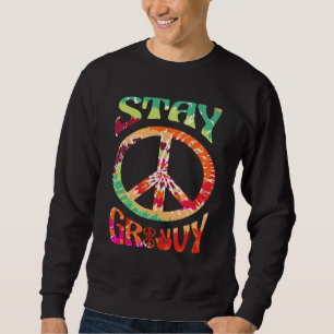Hippie Blume Frieden Liebe Glück Soul 5 Sweatshirt