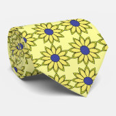 Hippie Blume Krawatte (Gerollt)