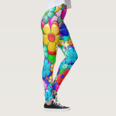 Hippie-Blume Leggings (Rechts)