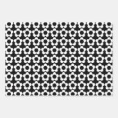 Hippie-Blume-Muster Geschenkpapier Set (Vorderseite 3)