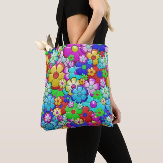 Hippie-Blume Tasche (Von Nahem)