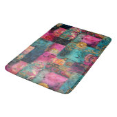 Hippie Boho Bath Mat Badematte (Schrägansicht)