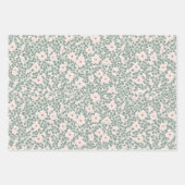 Hippie Boho Floral Geschenkpapier Set (Vorderseite 2)