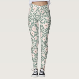 Hippie Boho Floral Leggings