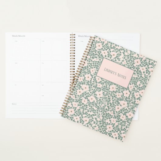 Hippie Boho Floral Planer (Anzeige)