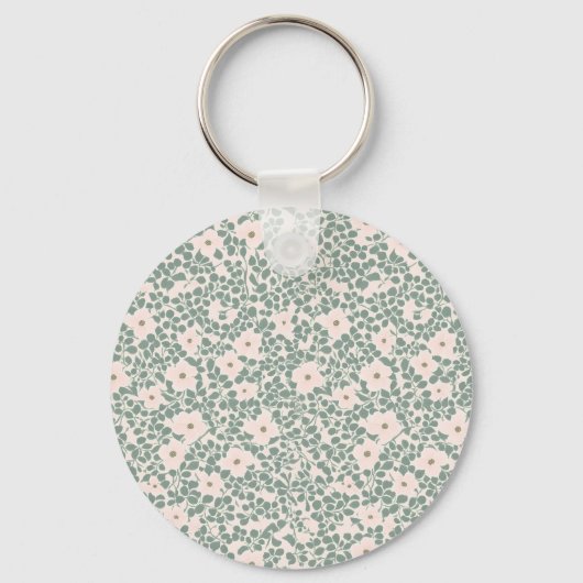 Hippie Boho Floral Schlüsselanhänger (Vorderseite)