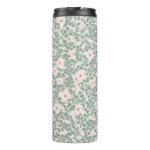 Hippie Boho Floral Thermosbecher (Rückseite)