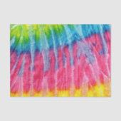 Hippie Boho gefärbte Krawatte Seidenpapier (Vorderseite)