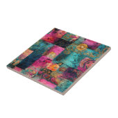 Hippie Boho Keramik Tile Fliese (Seite)