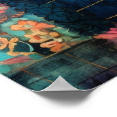 Hippie Boho Poster (Ecke)