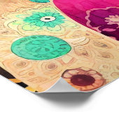 Hippie Boho Poster (Ecke)