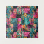 Hippie Boho Tapestry Wandteppich (Vorderseite)