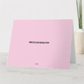 HIPPIE BUS VAN FUNNY GREETY BIRTHDAY CARD DANKESKARTE (Rückseite)