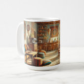 Hippie Cafe Kaffeetasse (Vorderseite Links)
