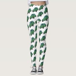 Hippie Car Zeichne benutzerdefinierte Leggings