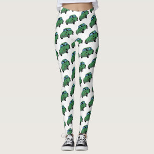 Hippie Car Zeichne benutzerdefinierte Leggings