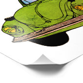 Hippie Car Zeichnend , Kodak Beruflich Print Fotodruck (Ecke)